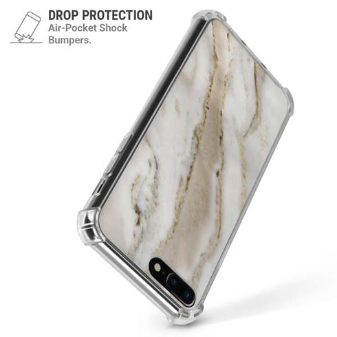 Vanilla Marble iPhone 7/8 Plus Clear Case