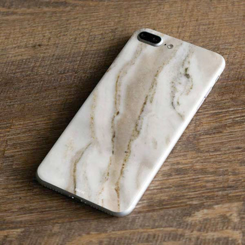 Vanilla Marble iPhone 8 Plus Skin
