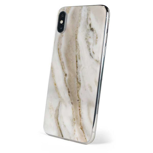 Vanilla Marble iPhone XS Skin
