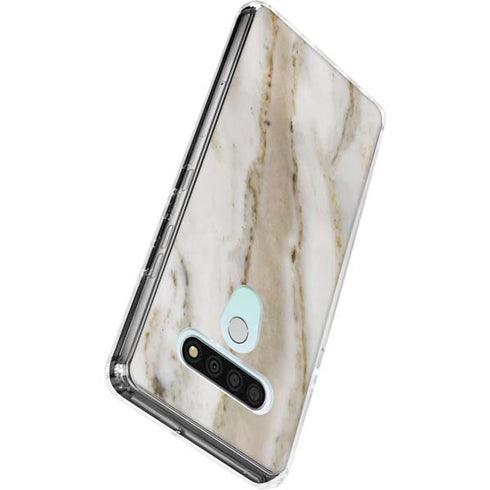 Vanilla Marble LG Stylo 6 Clear Case