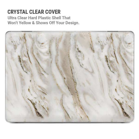 Vanilla Marble MacBook Air 15in (2023-2025) Case plus Skin