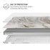 Vanilla Marble MacBook Air 15in (2023-2025) Case plus Skin