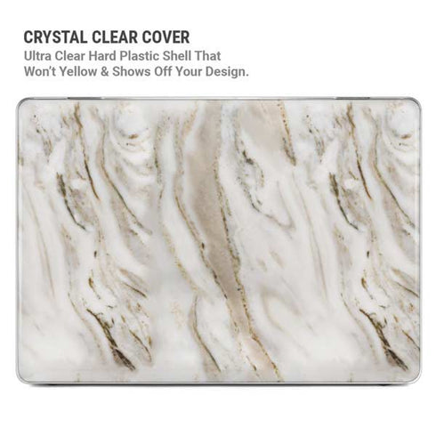 Vanilla Marble MacBook Pro 16in (2021-25) Case plus Skin