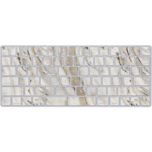 Vanilla Marble Magic Keyboard Skin