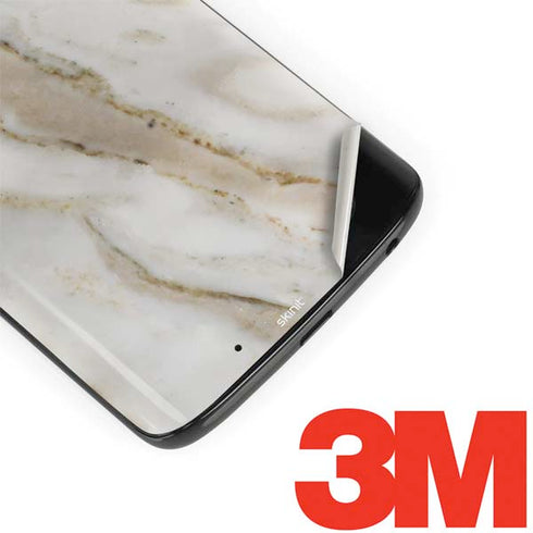 Vanilla Marble Moto G6 Skin