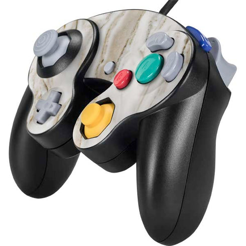 Vanilla Marble Nintendo GameCube Controller Skin