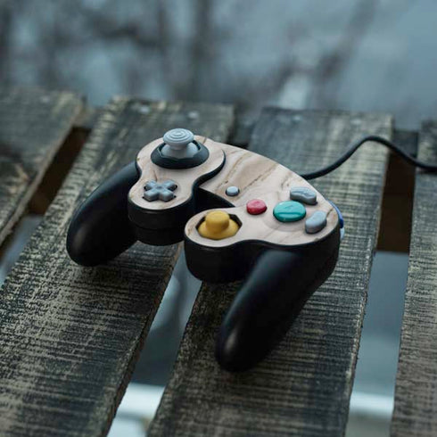Vanilla Marble Nintendo GameCube Controller Skin