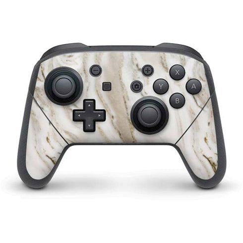 Vanilla Marble Nintendo Switch Pro Controller Skin