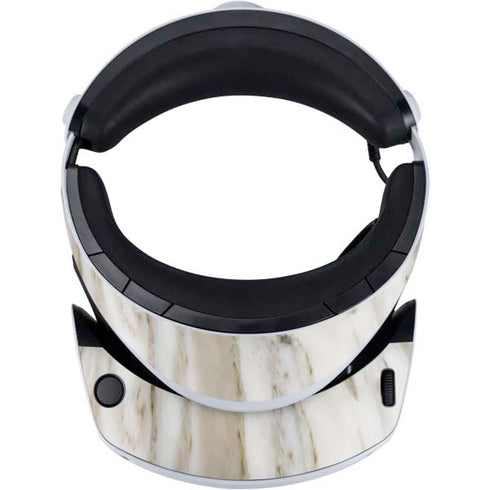 Vanilla Marble PlayStation VR2 Skin