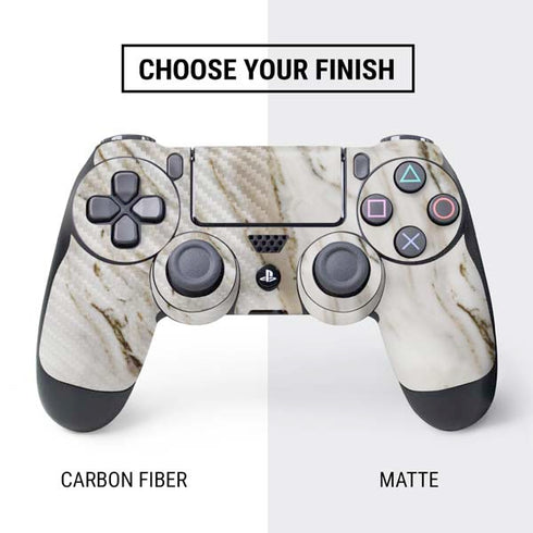 Vanilla Marble PS4 Controller Skin