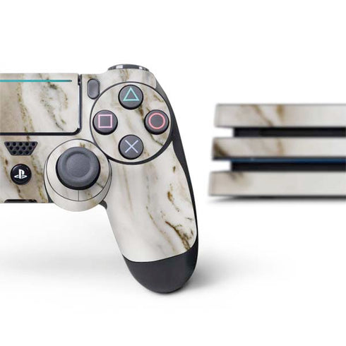 Vanilla Marble PS4 Pro Bundle Skin