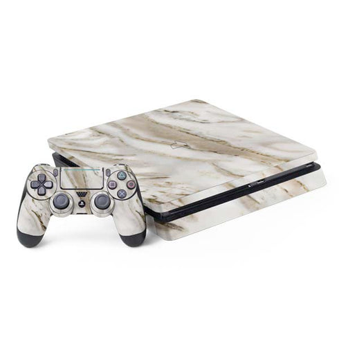 Vanilla Marble PS4 Slim Bundle Skin