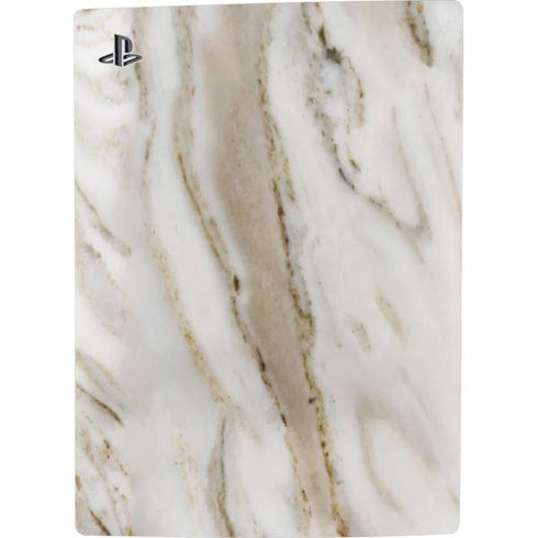 Vanilla Marble PS5 Console Skin