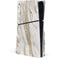 Vanilla Marble PS5 Slim Disk Console Skin