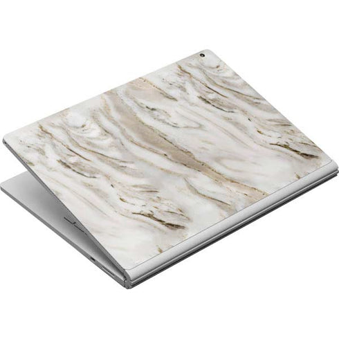 Vanilla Marble Surface Book Skin