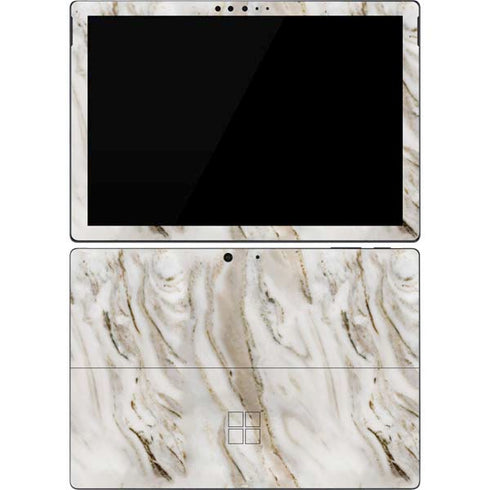 Vanilla Marble Surface Pro 7 Skin