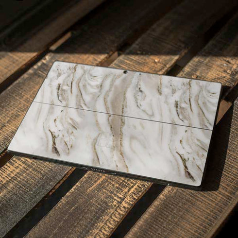 Vanilla Marble Surface Pro 7 Skin