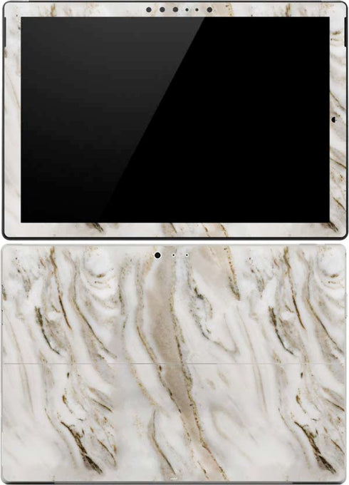Vanilla Marble Surface Pro (2017) Skin