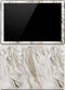 Vanilla Marble Surface Pro (2017) Skin