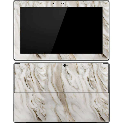 Vanilla Marble Surface Pro Tablet Skin