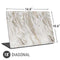 Vanilla Marble Universal Laptop 18in (14.6 x 10.6in) Skin