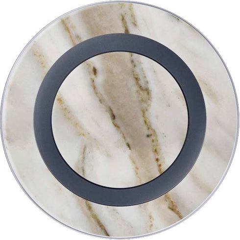 Vanilla Marble Wireless Charger Skin