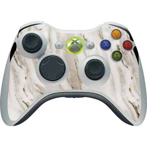 Vanilla Marble Xbox 360 Wireless Controller Skin