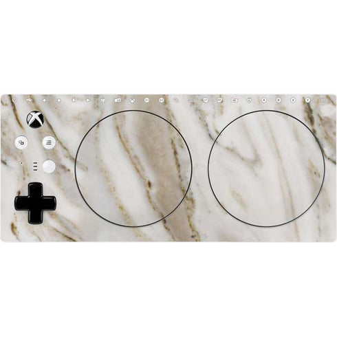 Vanilla Marble Xbox Adaptive Controller Skin
