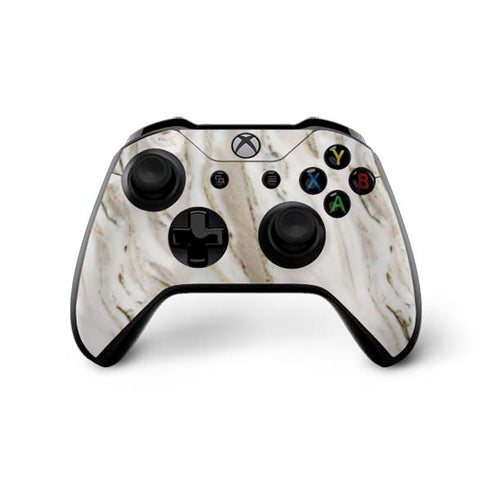 Vanilla Marble Xbox One X Controller Skin