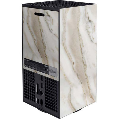 Vanilla Marble Xbox Series X Console Skin