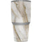 Vanilla Marble Yeti 30oz Rambler Tumbler Skin