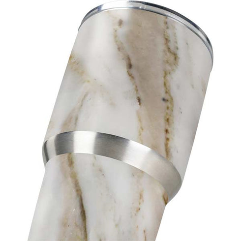 Vanilla Marble Yeti 30oz Rambler Tumbler Skin