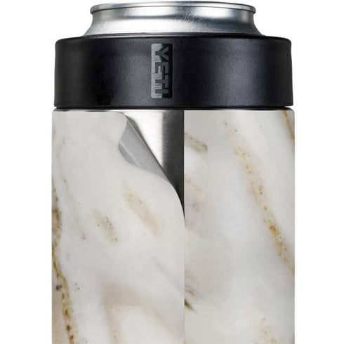 Vanilla Marble Yeti Colster Can Insulator Skin