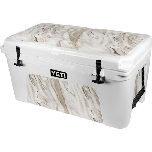 Vanilla Marble YETI Tundra 65 Hard Cooler Skin