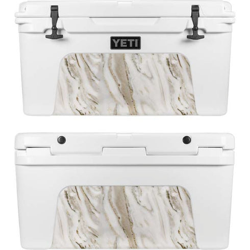 Vanilla Marble YETI Tundra 65 Hard Cooler Skin