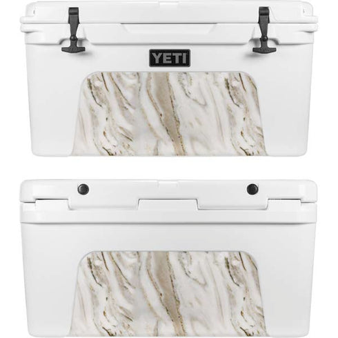 Vanilla Marble YETI Tundra 75 Hard Cooler Skin