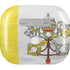 Vatican City Flag Distressed Apple AirPods (3rd Gen 2021) Skin