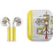 Vatican City Flag Distressed Apple AirPods Skin