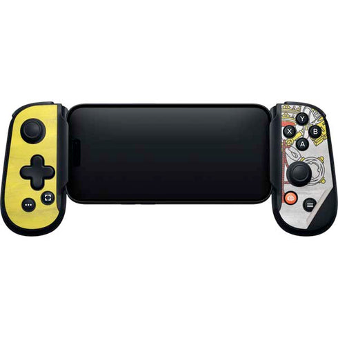 Vatican City Flag Distressed Backbone One for iPhone Game Controller Skin