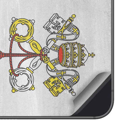 Vatican City Flag Distressed Galaxy A14 5G Skin