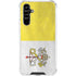 Vatican City Flag Distressed Galaxy A54 5G Clear Case