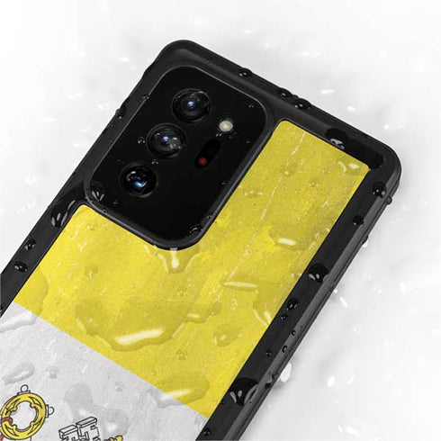 Vatican City Flag Distressed Galaxy Note20 Ultra 5G Waterproof Case