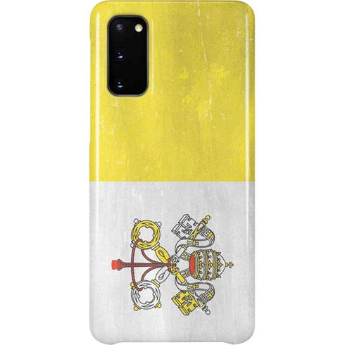 Vatican City Flag Distressed Galaxy S20 Lite Case