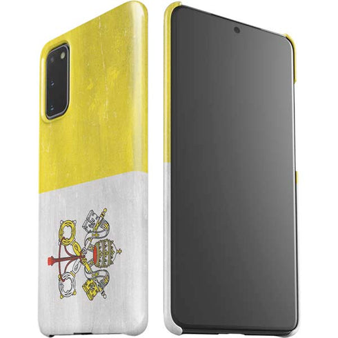 Vatican City Flag Distressed Galaxy S20 Lite Case