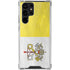 Vatican City Flag Distressed Galaxy S22 Ultra Clear Case
