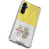 Vatican City Flag Distressed Galaxy S23 FE Clear Case