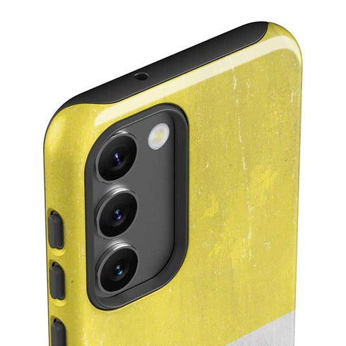 Vatican City Flag Distressed Galaxy S23 Plus Pro Case