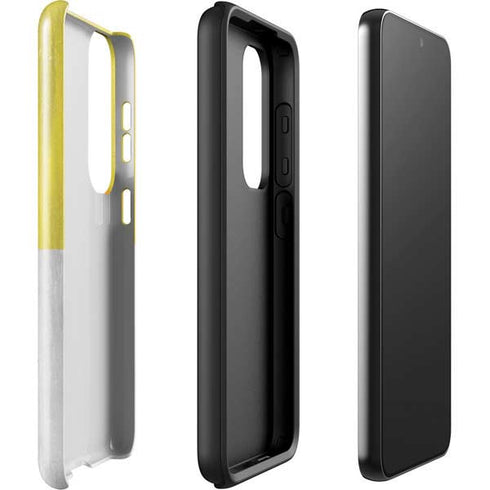 Vatican City Flag Distressed Galaxy S23 Plus Pro Case