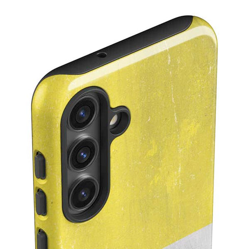 Vatican City Flag Distressed Galaxy S24 Impact Case