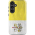 Vatican City Flag Distressed Galaxy S24 Plus Impact Case